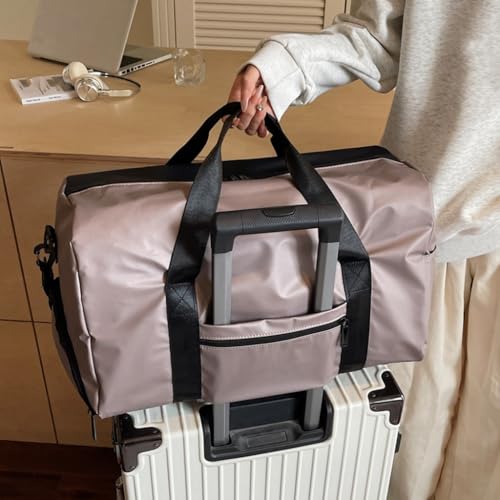 Travel Waterproof Training Bag Ventilated Shoe Pocket Multi Compartment Design Oxfords Fabric Carryall For Gym Work Comm3