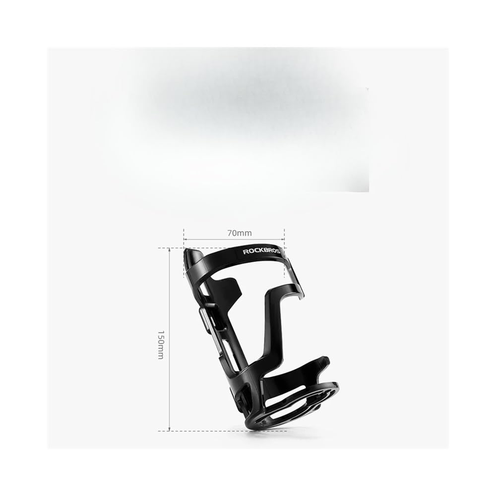 Botella Soporte Motocicleta Portabotellas para Motocicleta, Ligero y Resistente, Satisfied para Correr, Andar en Bicicleta Practicar Deportes al Aire Libre