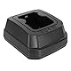 STP8000 STP9000 Akkuladegerät für Funkgeräte, Akkuladegerät für Walkie-Talkie für Walkie-Talkie der Sepura-Serie, Plug and Play, Laderadio Charge (EU-Stecker)