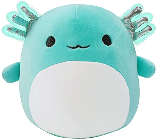 Plush Toys, Cute Axolotl Stuffed Animal Plush Toy 3D Pillow Soft Lumbar Back Cushion Plush Stuffed Toy Gifts for Children(8 Inch)