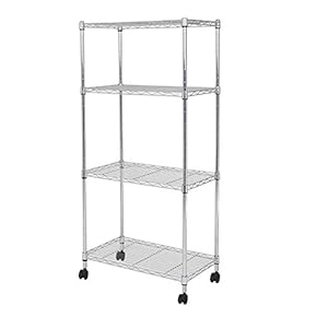 スチールラック 幅115cm 4段 ホワイト＋追加棚1段、PPシート1枚付 LIFELEX カラーラック4段ホワイト 19Φ 6035－120