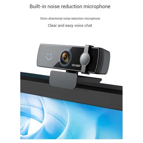 Microphone photo étudiant enseignant sur cette webcam d'ordinateur 4K - 2