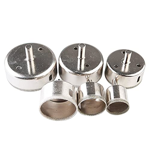 Juego de 6 brocas diamantadas 30-80mm para cerámica miniatura 1