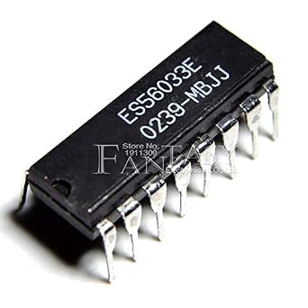 Phoncoo 5PCS ES56033E DIP-16 Black Plastic Digital SPST DIP Switch