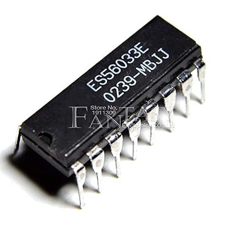 Phoncoo 5PCS ES56033E DIP-16 Black Plastic Digital SPST DIP Switch
