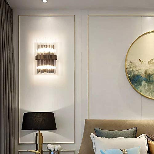 Lumière murale LED moderne dorée pour couloir et chambre à coucher - 4