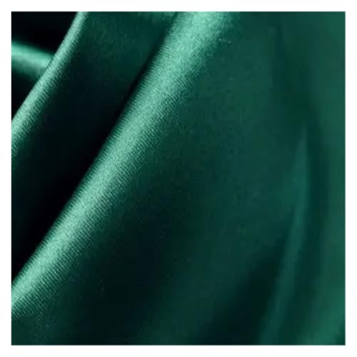 Tissu satin vert foncé pour doublure boîte couture et fête