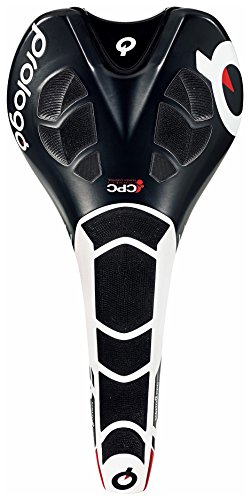 Prologo Scratch 2 Nack CPC Sillín, Unisex, Negro/Blanco/Rojo, 134 cm
