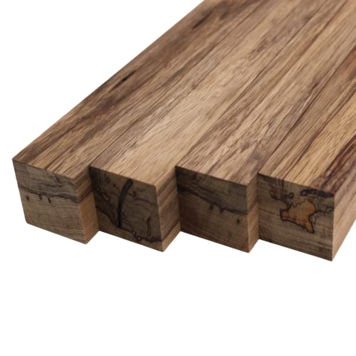 Barrington Hardwoods Black Limba Lumber Square Turning Blanks - 2\" x 2\" (4pcs) (2\" x 2\" x 36\") - Thumbnail 2