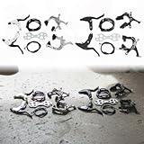 Alliage d'aluminium : fabriqué en alliage d'aluminium robuste, ce kit de frein est conçu pour résister à la rouille et résister aux rigueurs du cyclisme pour une utilisation prolongée.