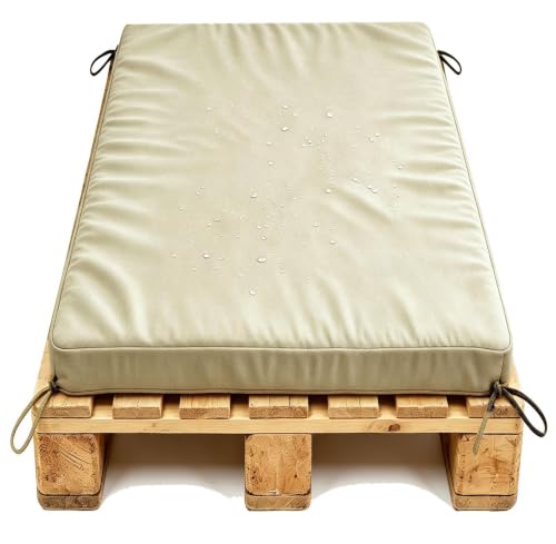 Image of Miecoae Custom Size Pallet Cushion for Outdoor Furniture Waterproof 80%