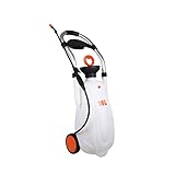 FIVO 4.23 Gallon Pump Pressure Sprayer Hand Cart on Wheels for Lawn & Garden