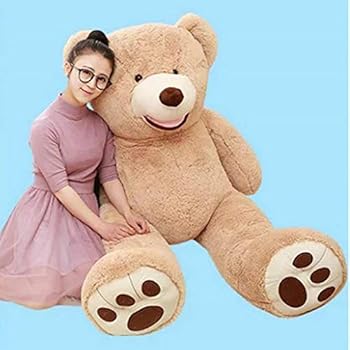 giant unstuffed teddy bear