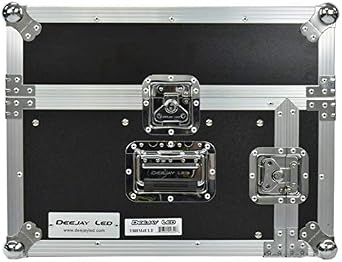 DEEJAYLED LED TBHM4ULT 4 Space Amp Rack with Laptop