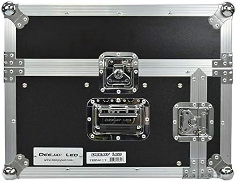 DEEJAYLED LED TBHM4ULT 4 Space Amp Rack with Laptop