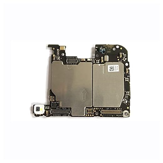 Mobiltelefon kretskortFit For HUAWEI P20 Pro 64GB 128GB ROM 6G moderkort Fullt chips Moderkort Ren ersatt logikkort Android OS -system(Color:RAM 6G 128GB)