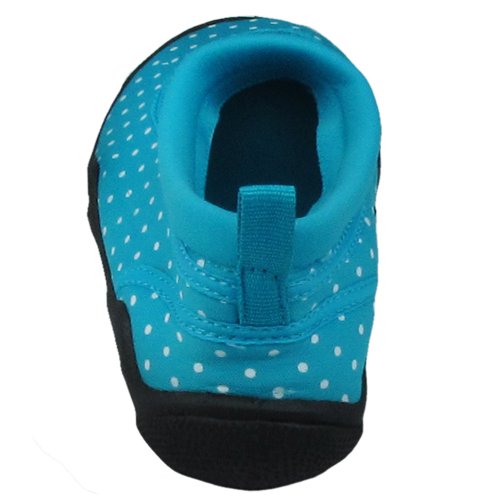 Capelli New York Neoprene & Mesh with Dots Girls Aqua Shoes Pink Combo 10/114