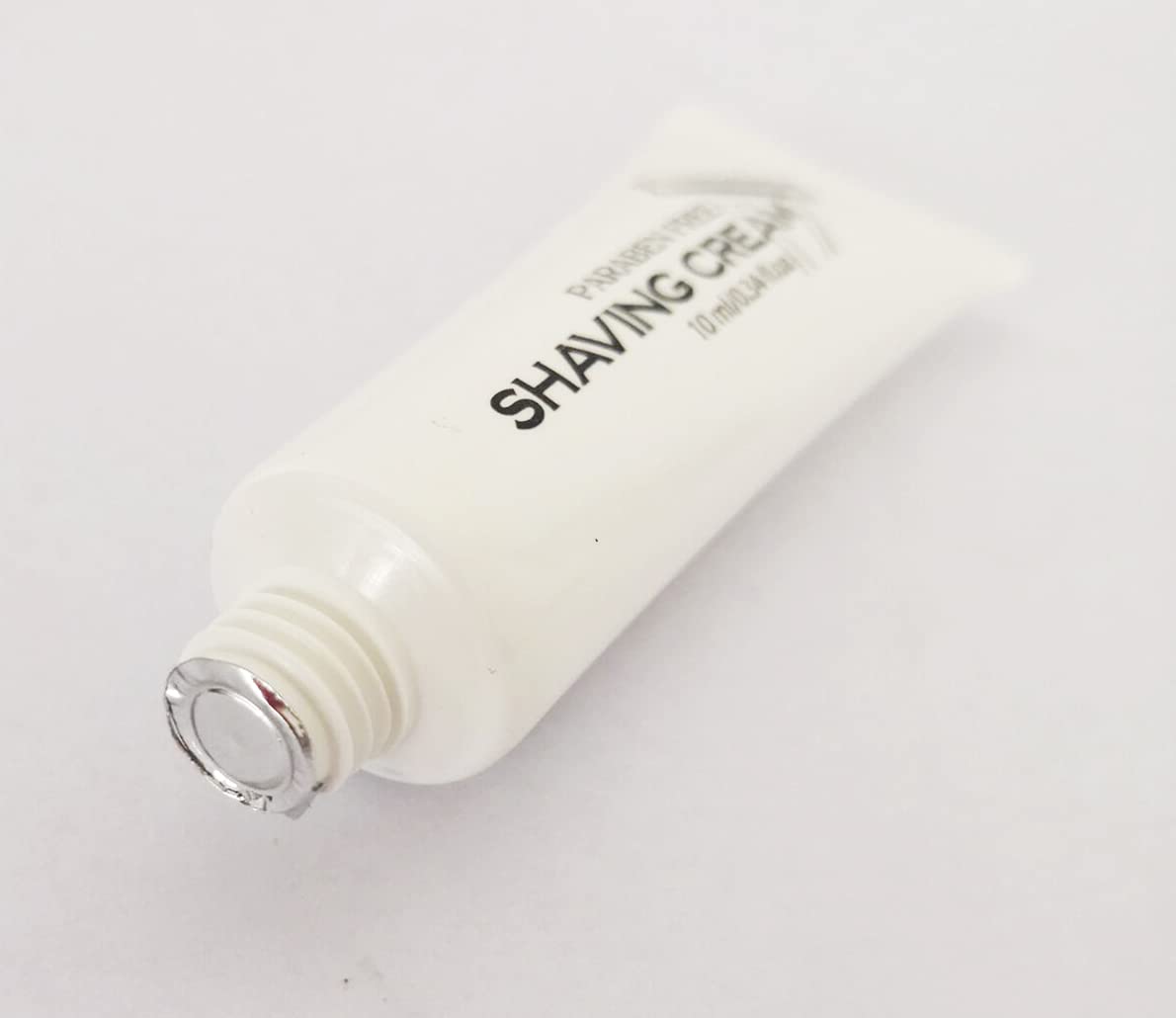 Bulk Shaving Cream - 0.34 fl oz Tubes, White, Pack of 144 - Travel Shaving Cream - Disposable Shave Foam Units for Hotels & Travel - Unscented - Image 3