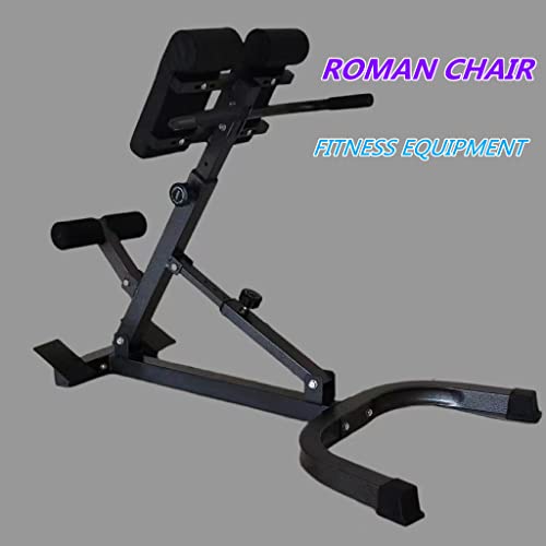 Commax Hyperextension Roman Chair Back Extension Bench Foldable Fitness Machine For Home Gym Adjustable Waist Abdominal Back Machine #TOP5