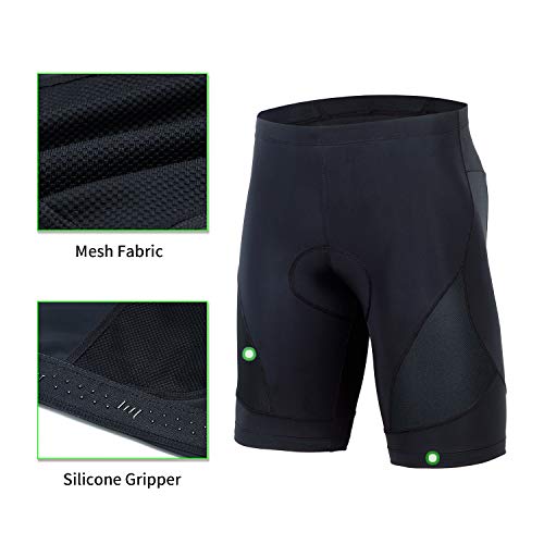 Image of beroy Men's Comfortable Bicycle Cycling Pants, 3D Padded Bike Shorts