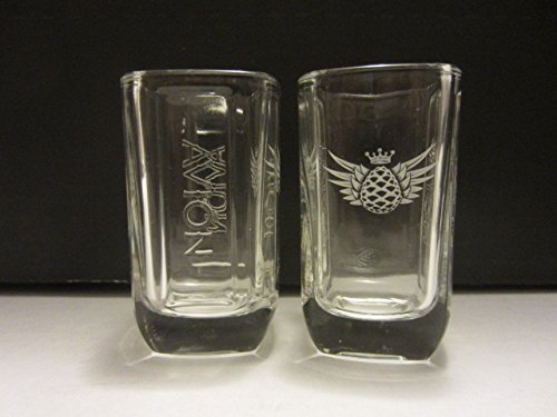 Set of 2 Avion Premium Tequila Jalisco Mexico Raised Letters