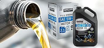 KIRKLAND SIGNATURE Full Synthetic SAE 5W-30 Motor Oil 5 Quart | 2 Pack