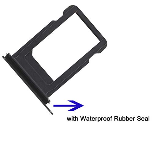 Ewparts Replacement Part For Iphone X Sim Card Tray (Black) #TOP1