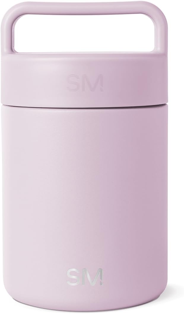 Insulated Food Jar for Hot Food | Stainless Steel Lunch Container for Hot Food | Provision Collection | 350ml | Lavender Mist