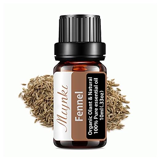 Fennel Essential Oils Organic Plant & Natural 100% Pure Fennel Oil for Diffuser, Humidifier, Massage, Sleep, Bath, SPA, Skin & Hair Care-10ml -10ml