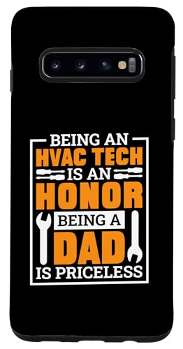 Galaxy S20 Hvac Tech Dad Design for Aircon Hvac Technician Father Case