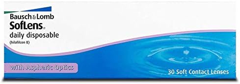 Bausch & Lomb Softens Daily Disposable Contact Lense With Lens Care Kit- 30 Pieces (-1.25)