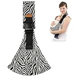 AOOWU Baby Carrier, Baby Sling Carrier, Toddler Carrier, Baby Wrap Carrier with Adjustable Shoulder Straps, Child Sling Baby Side with Shoulder Strap, Baby Sling for Newborns to Toddlers