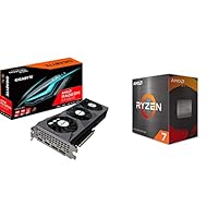 Gigabyte Radeon RX 6600 Eagle 8GB Grafikkarte, GV-R66EAGLE-8GD &amp; AMD Ryzen 7 5800X Box, XX-Large