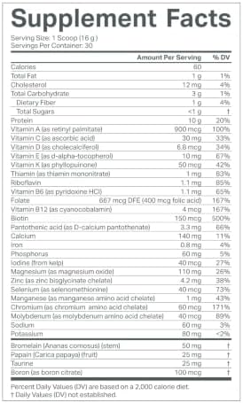 Xyngular Lean Vanilla Protein Shake - 60-Calorie Whey & Soy Protein Powder with 24 Vitamins & Minerals, Digestive Enzymes & All 9 Essential Amino Acids - 10g Protein, Gluten Free - 30 Servings — 사진 5