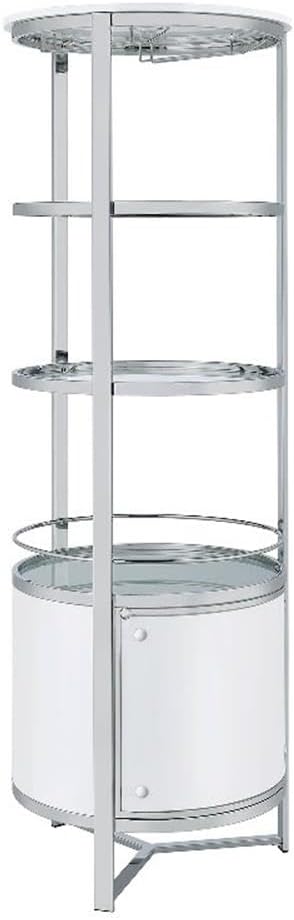 Estante para Vinos Jule con LED Picket House Blanco