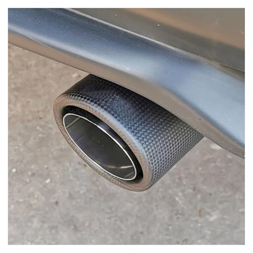 Embout d'échappement carbone Toyota Fortuner 2.7L à bord roulé