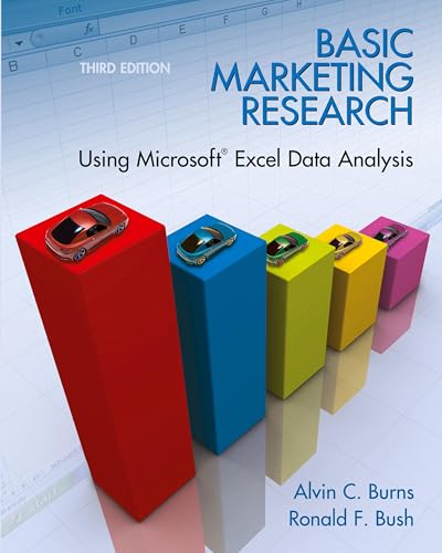 Basic Marketing Research: Using Microsoft Excel Data Analysis, 3rd Edition