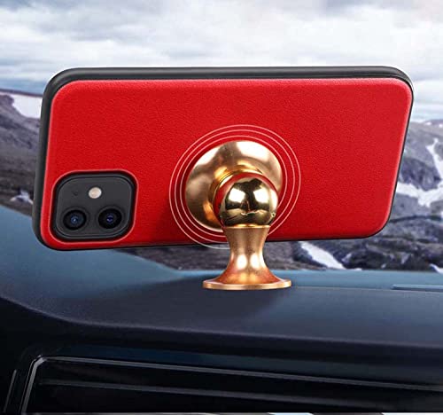 Coque en cuir iPhone 12 Pro bleu pour simplifier vos déplacements