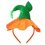 LOVINSHOW Pumpkin Headband Pumpkin Hat Headwear Halloween Costume Accessory