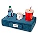 Cup Cozy Pillow (Teal)- The world's BEST cup holder! Keep your drinks close and prevent spills. Use it anywhere-Couch, floor, bed, man cave, car, RV, park, beach and more!