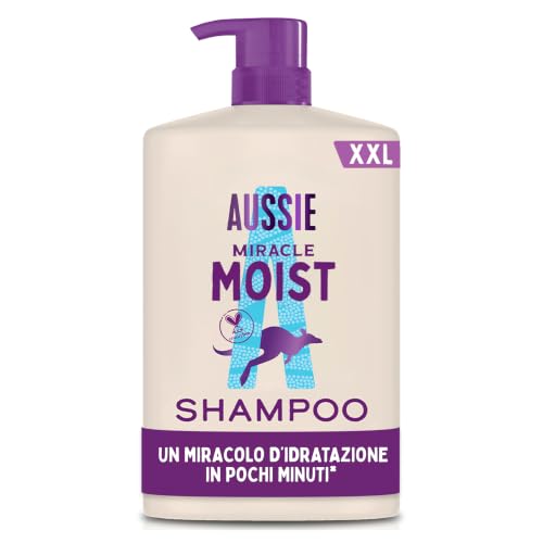 Aussie Miracle Moist Shampoo Idratante 1000ml