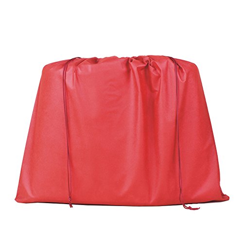2 Pieces Dust Bags for Handbags Non-Woven Breathable Dust-Proof Drawstring Storage Pouch 19.7 Inch X 15.7 Inch (Red)