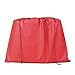 2 Piece Non-woven Breathable Dust-proof Drawstring Storage Pouch (Red)