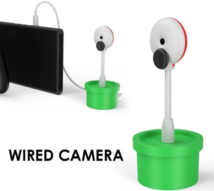 HD Camera for Switch 2，Cable with USB Port Included Compact Lightweight and Unique Design