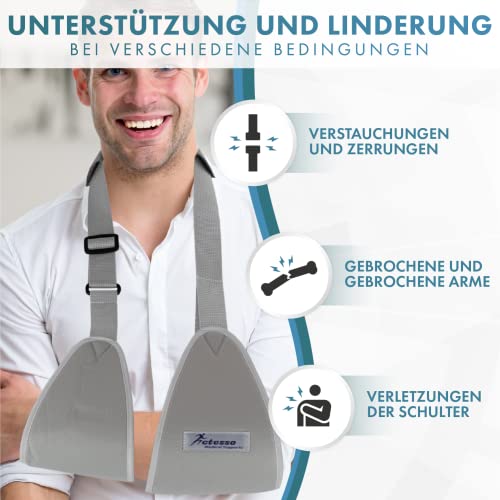 Armschlinge Actesso Gurtband zur Ruhigstellung des Arms