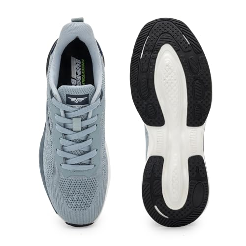 Image of Red Tape Men's Sneakers White Round Toe Lace-Up Responsive Sole