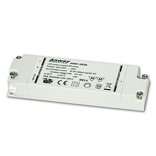 Preisvergleich Produktbild Anway LED Treiber AW01-0026 10W / 350mA / 6-31,5V