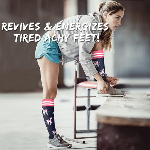 Image of COOLOVER Copper Compression Socks for Women and Men(6 Pairs)-Best Support for Running, Athletic, Travel