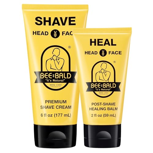Bee Bald 2-Pack with SHAVE and HEAL