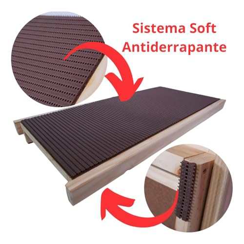 Rampa Pet Dobrável Antiderrapante – Regulável em 3 Alturas (20, 33 e 44 cm) | Madeira Leve | Para Cã
